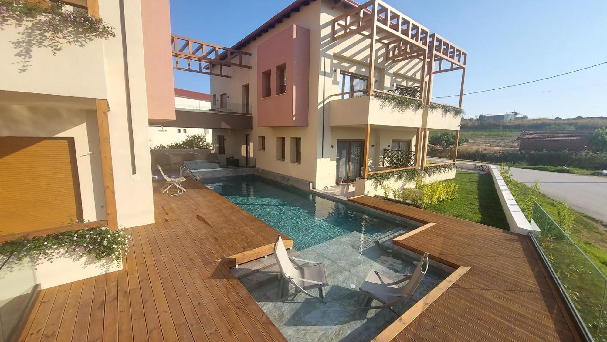 Апарт готель Kynara Elegant Living Ієрісос Екстер'єр фото
